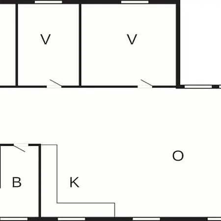 7 Person In Jaegerspris-by Traum Дом отдыха Jaegerspris